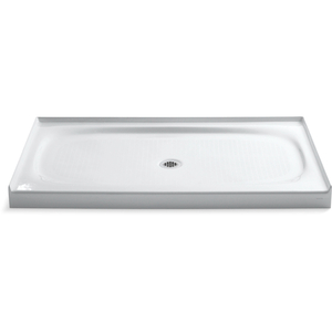 K9055-0 Salient Single Threshold 48'' and Larger Shower Base - White