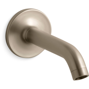 K14426-BV Purist Tub Spout Shower Accessory - Vibrant Brushed Bronze