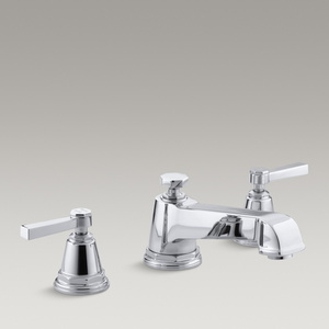 KT13140-4A-CP Pinstripe Pure Tub Faucet Trim Trim Kit - Polished Chrome