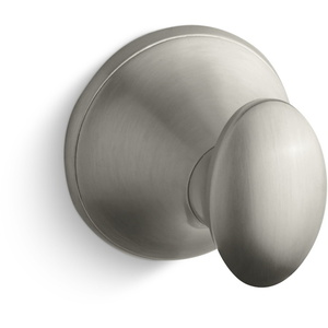 K13433-BN Coralais Robe Hook Bathroom Accessory - Vibrant Brushed Nickel K13433-BN Coralais Robe Hook Bathroom Accessory - Vibrant Brushed Nickel