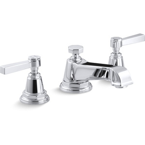 K13132-4A-CP Pinstripe Pure 8'' Widespread Bathroom Faucet - Polished Chrome