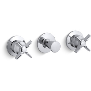 KT7751-3-CP Triton Thermostatic Valve Trim Trim Kit - Polished Chrome