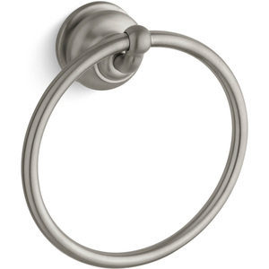 K12165-BN Fairfax Towel Ring Bathroom Accessory - Vibrant Brushed Nickel