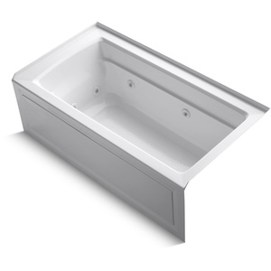 K1122-HR-0 Archer 60'' x 32'' Whirlpool Bath - White