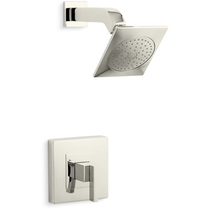 KTS14670-4-SN Loure Shower Faucet Trim Trim Kit - Vibrant Polished Nickel