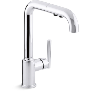 K7505-CP Purist Pull-Out Spray Kitchen Faucet - Polished Chrome