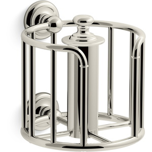 K72576-SN Artifacts Paper Holder Bathroom Accessory - Vibrant Polished Nickel