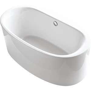 K6368-0 Sunstruck 66" Soaking Tub - White