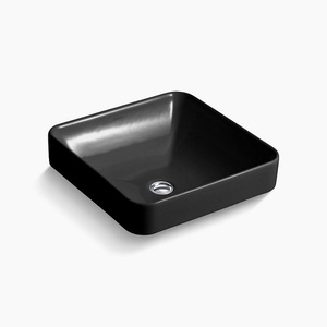 K2661-7 Vox Vessel Style Bathroom Sink - Black