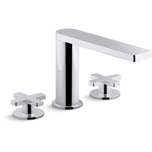 K73060-3-CP Composed 8'' Widespread Bathroom Faucet - Polished Chrome