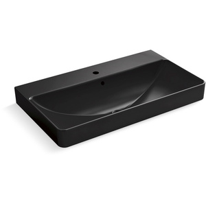 K2749-1-7 Vox Vessel Style Bathroom Sink - Black