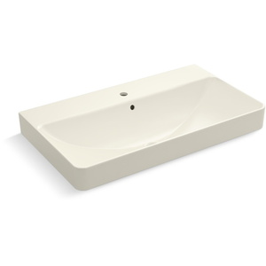 K2749-1-96 Vox Vessel Style Bathroom Sink - Biscuit