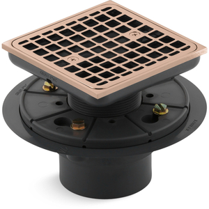 K9136-RGD Shower Drain Drain - Vibrant Rose Gold K9136-RGD Shower Drain Drain - Vibrant Rose Gold