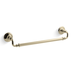 K72567-AF Artifacts Towel Bar Bathroom Accessory - Vibrant French Gold