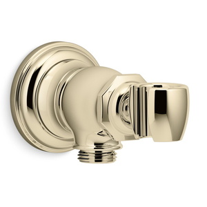 K72797-AF Artifacts Wall Supply Elbow Shower Accessory - Vibrant French Gold