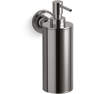 K14380-TT Purist Soap Dispenser Bathroom Accessory - Vibrant Titanium