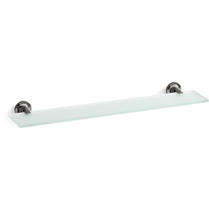 K14440-TT Purist Vanity Shelf Bathroom Accessory - Vibrant Titanium