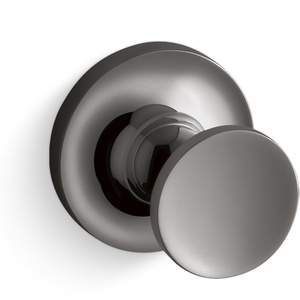 K14443-TT Purist Robe Hook Bathroom Accessory - Vibrant Titanium