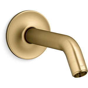 K933-2MB Purist Shower Arm Shower Accessory - Vibrant Brushed Moderne Brass