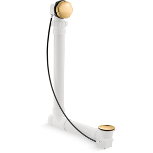 K7213-2MB Clearflo Tub / Shower Drain Drain - Vibrant Brushed Moderne Brass K7213-2MB Clearflo Tub / Shower Drain Drain - Vibrant Brushed Moderne Brass