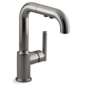 K7506-TT Purist Single-Hole Bar Faucet - Vibrant Titanium