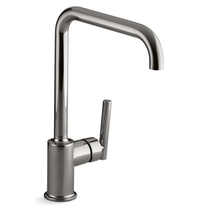 K7507-TT Purist Single Handle Kitchen Faucet - Vibrant Titanium