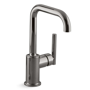 K7509-TT Purist Single-Hole Bar Faucet - Vibrant Titanium