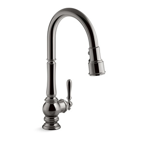 K99259-TT Artifacts Pull-Out Spray Kitchen Faucet - Vibrant Titanium