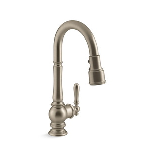 K99261-BV Artifacts Single Handle Kitchen Faucet - Vibrant Brushed Bronze