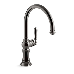 K99263-TT Artifacts Single Handle Kitchen Faucet - Vibrant Titanium