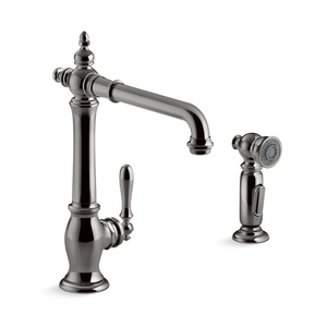 K99265-TT Artifacts Single Handle Kitchen Faucet - Vibrant Titanium