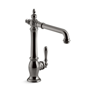 K99266-TT Artifacts Single Handle Kitchen Faucet - Vibrant Titanium