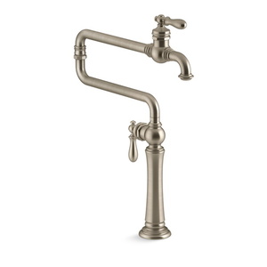 K99271-BV Artifacts Pot Filler Kitchen Faucet - Vibrant Brushed Bronze