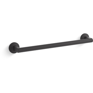 K78372-BL Components Towel Bar Bathroom Accessory - Matte Black K78372-BL Components Towel Bar Bathroom Accessory - Matte Black
