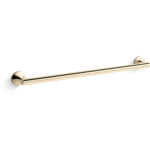 K78373-AF Components Towel Bar Bathroom Accessory - Vibrant French Gold K78373-AF Components Towel Bar Bathroom Accessory - Vibrant French Gold