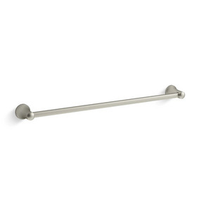 K21953-BN Tempered Towel Bar Bathroom Accessory - Vibrant Brushed Nickel K21953-BN Tempered Towel Bar Bathroom Accessory - Vibrant Brushed Nickel