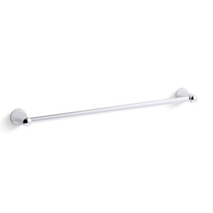 K21953-CP Tempered Towel Bar Bathroom Accessory - Polished Chrome