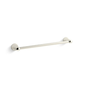 K21952-SN Tempered Towel Bar Bathroom Accessory - Vibrant Polished Nickel