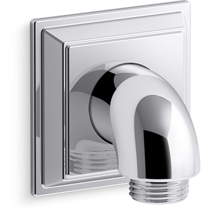 K22171-CP Memoirs Wall Supply Elbow Shower Accessory - Polished Chrome