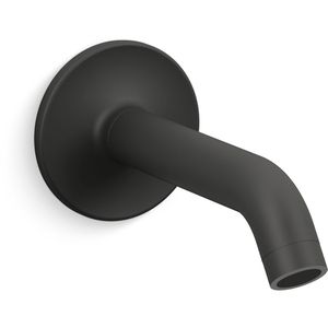 K14426-BL Purist Tub Spout Shower Accessory - Matte Black