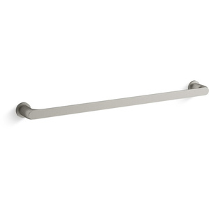 K97495-BN Avid Towel Bar Bathroom Accessory - Vibrant Brushed Nickel