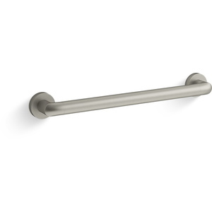 24549-BN Kumin Grab Bar Bathroom Accessory - Vibrant Brushed Nickel 24549-BN Kumin Grab Bar Bathroom Accessory - Vibrant Brushed Nickel