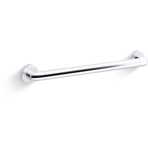 24549-CP Kumin Grab Bar Bathroom Accessory - Polished Chrome 24549-CP Kumin Grab Bar Bathroom Accessory - Polished Chrome