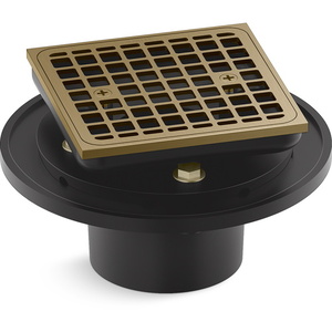 K22673-2MB Clearflo Shower Drain Drain - Vibrant Brushed Moderne Brass K22673-2MB Clearflo Shower Drain Drain - Vibrant Brushed Moderne Brass