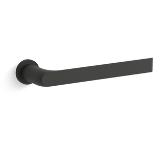 K97498-BL Avid Towel Bar Bathroom Accessory - Matte Black