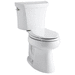 Kohler K3989-0 White Two Piece Toilet