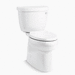 Kohler K5310-RA-0 White Two Piece Toilet