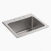 Kohler K5798-3-NA Stainless Steel Laundry Sink