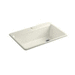 Kohler K5871-1A2-96 Biscuit Single Bowl Kitchen Sink