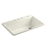 Kohler K5871-4A2-96 Biscuit Single Bowl Kitchen Sink